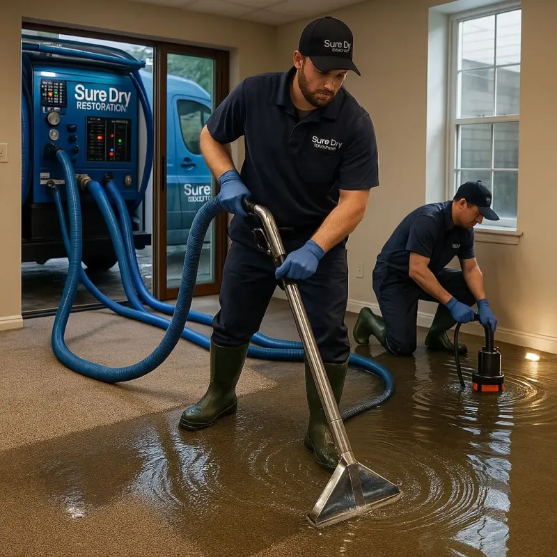 Water Extraction and Removal process in Mason, TX